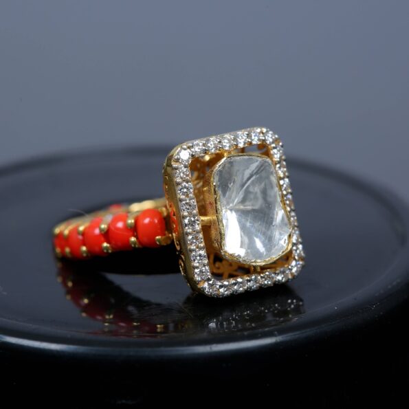 Diamond & Polki Ring4